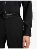 BOSS leather belt smooth cow skin 3.5cm, UK version