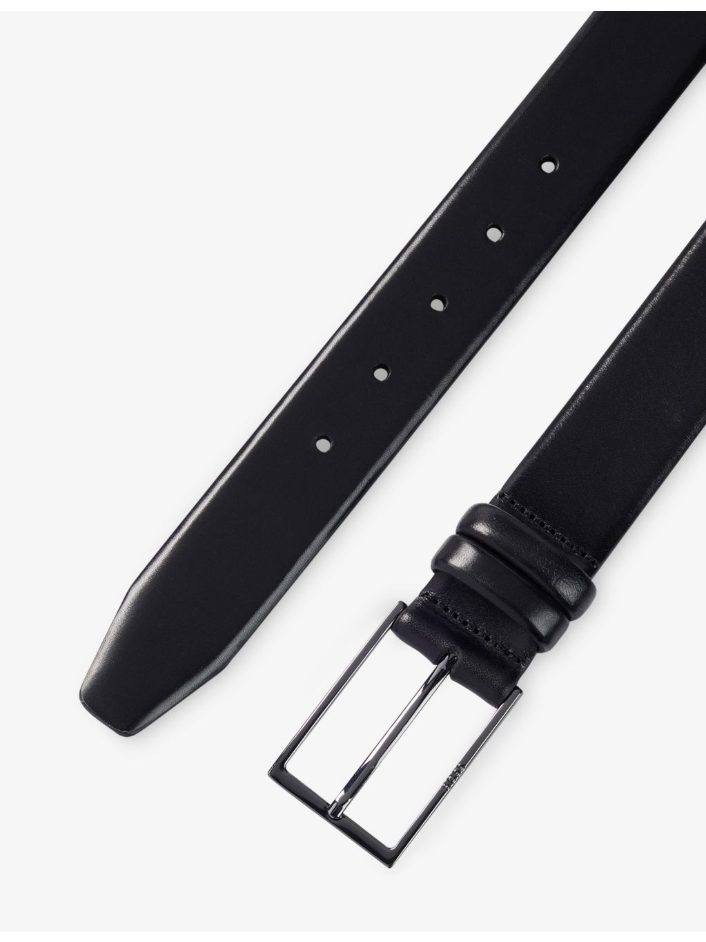 BOSS leather belt smooth cow skin 3.5cm, UK version