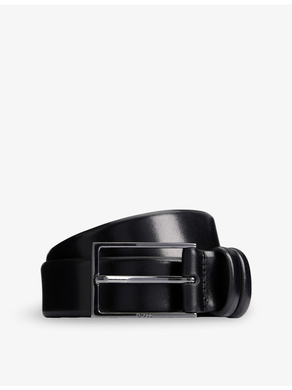 BOSS leather belt smooth cow skin 3.5cm, UK version