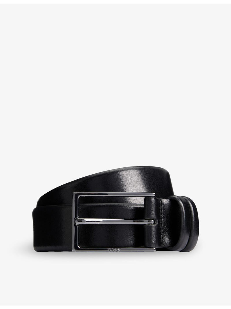 BOSS leather belt smooth cow skin 3.5cm, UK version