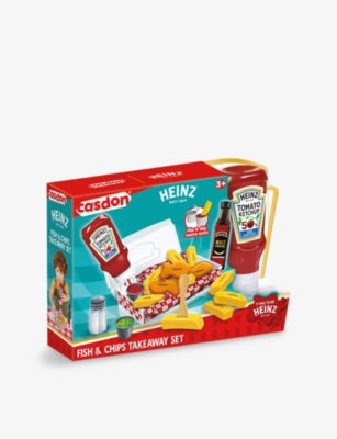 Casdon Heinz fish and chips takeaway playset - British product