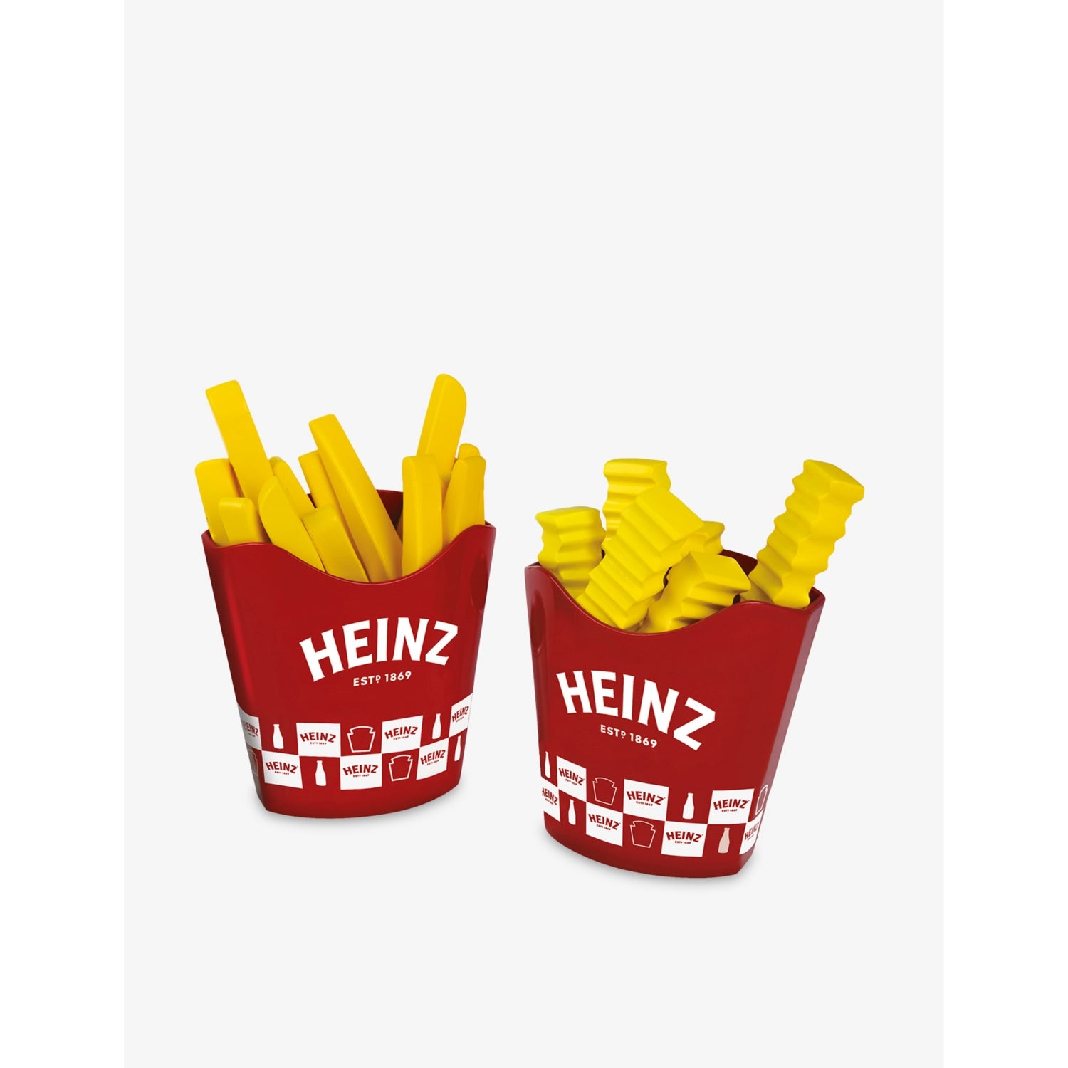 Casdon Heinz chip and dip playset with ketchup (British brand)