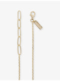 Common Lines cubic zirconia cross necklace 55cm, imported from the UK