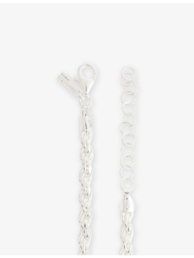 Common Lines sterling silver rope chain bracelet 17cm - British product