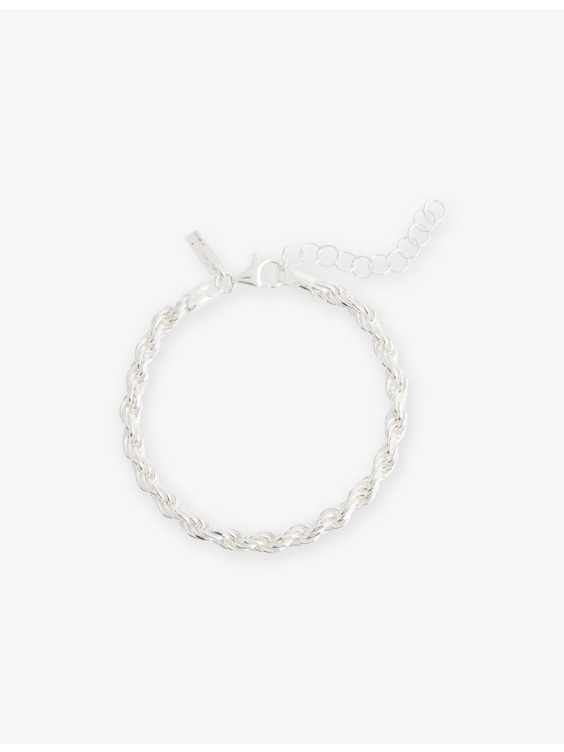 Common Lines sterling silver rope chain bracelet 17cm - British product