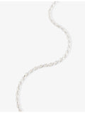 Common Lines 925 sterling silver rope chain necklace 48cm (British brand)