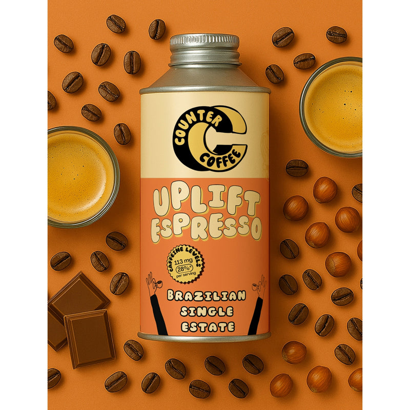 Counter Coffee Uplift Espresso coffee 350g, imported from the UK
