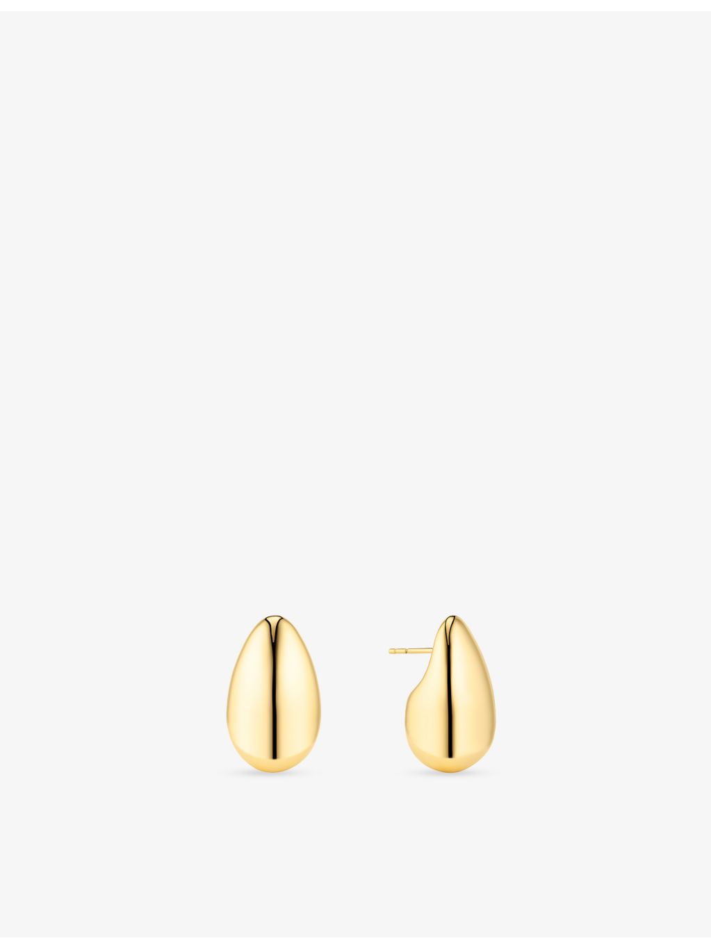 Sif Jakobs Goccia Grande earrings 18ct gold plated sterling silver (British brand)