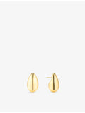 Sif Jakobs Goccia Grande earrings 18ct gold plated sterling silver (British brand)