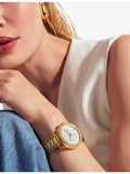 Sif Jakobs Domenica gold-plated watch 36mm, imported from the UK