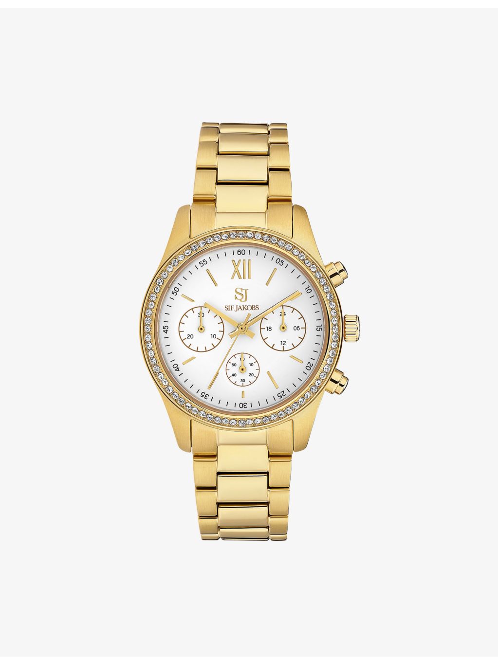 Sif Jakobs Domenica gold-plated watch 36mm, imported from the UK