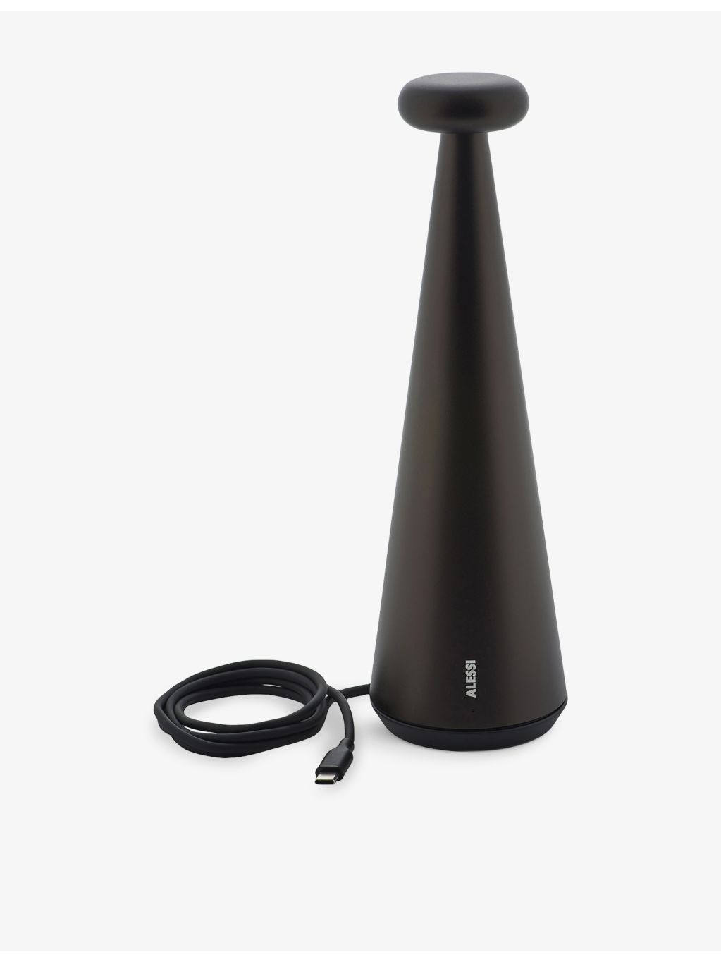 Alessi Bedin aluminium LED ring lamp, imported from the UK