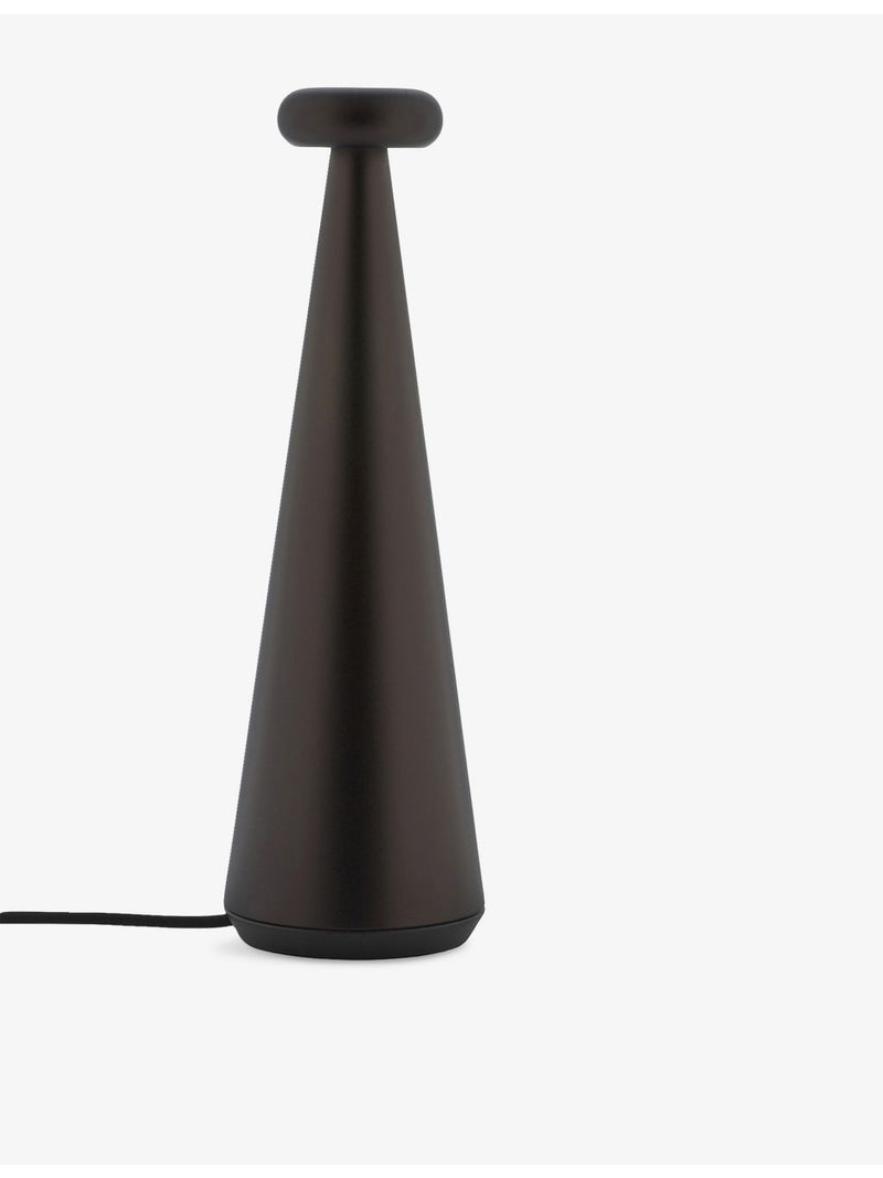 Alessi Bedin aluminium LED ring lamp, imported from the UK