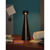 Alessi Bedin aluminium LED ring lamp, imported from the UK