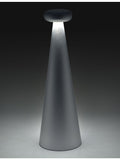 Alessi Bedin aluminium lamp with LED ring, imported from the UK