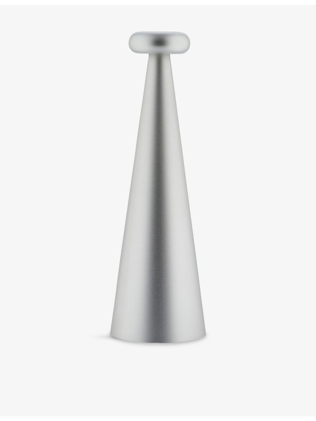 Alessi Bedin aluminium lamp with LED ring, imported from the UK