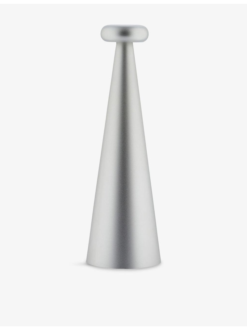 Alessi Bedin aluminium lamp with LED ring, imported from the UK