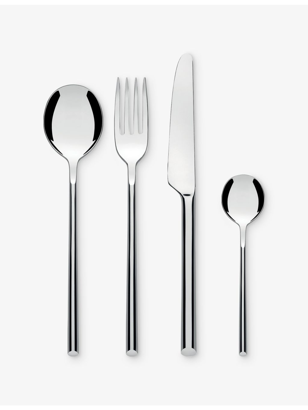Alessi Clivo 24-piece stainless steel cutlery set - British product