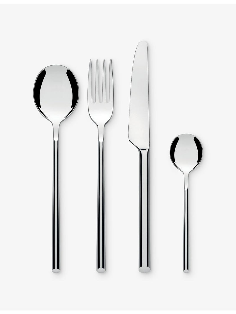 Alessi Clivo 24-piece stainless steel cutlery set - British product