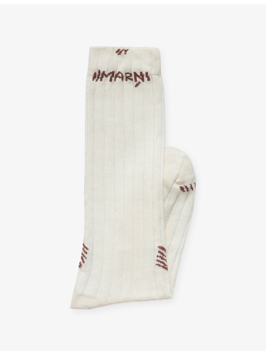 Marni embroidered cotton-blend mid-calf socks, imported from the UK