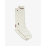 Marni Mending-Embroidered Cotton-Blend Mid-Calf Socks - S/M
