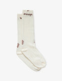 Marni Mending-Embroidered Cotton-Blend Mid-Calf Socks
