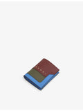 Marni colour-block leather bifold wallet 11cm - British product