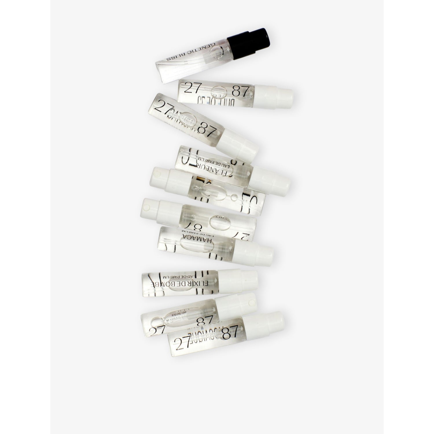 27 87 eau de parfum discovery set 10 x 2ml, UK version