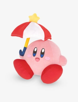 Club Mocchi-Mocchi Parasol Kirby soft toy 15cm - British product