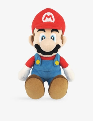 Club Mocchi-Mocchi Mario soft toy 35cm, UK version