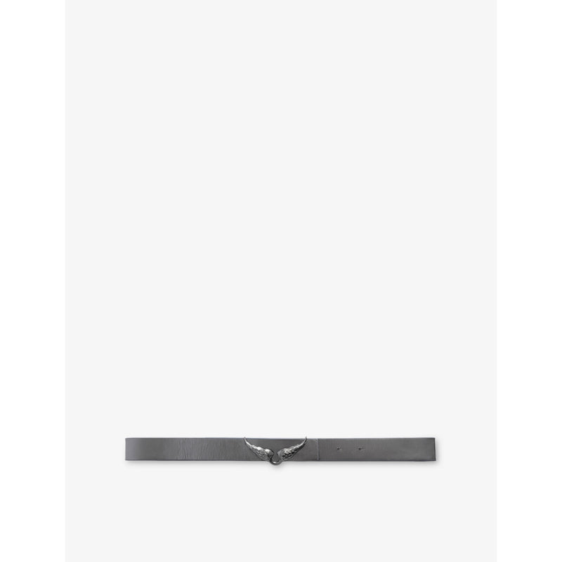 Rock Reversible Leather Belt - NOIR - S
