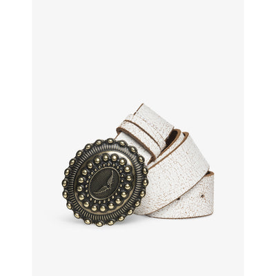 selfridges Zadig&Voltaire Santa Fe Leather Belt- Buy online at McGrocer