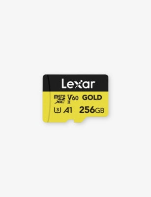Lexar Gold Series UHS-II 256GB microSD card - British product