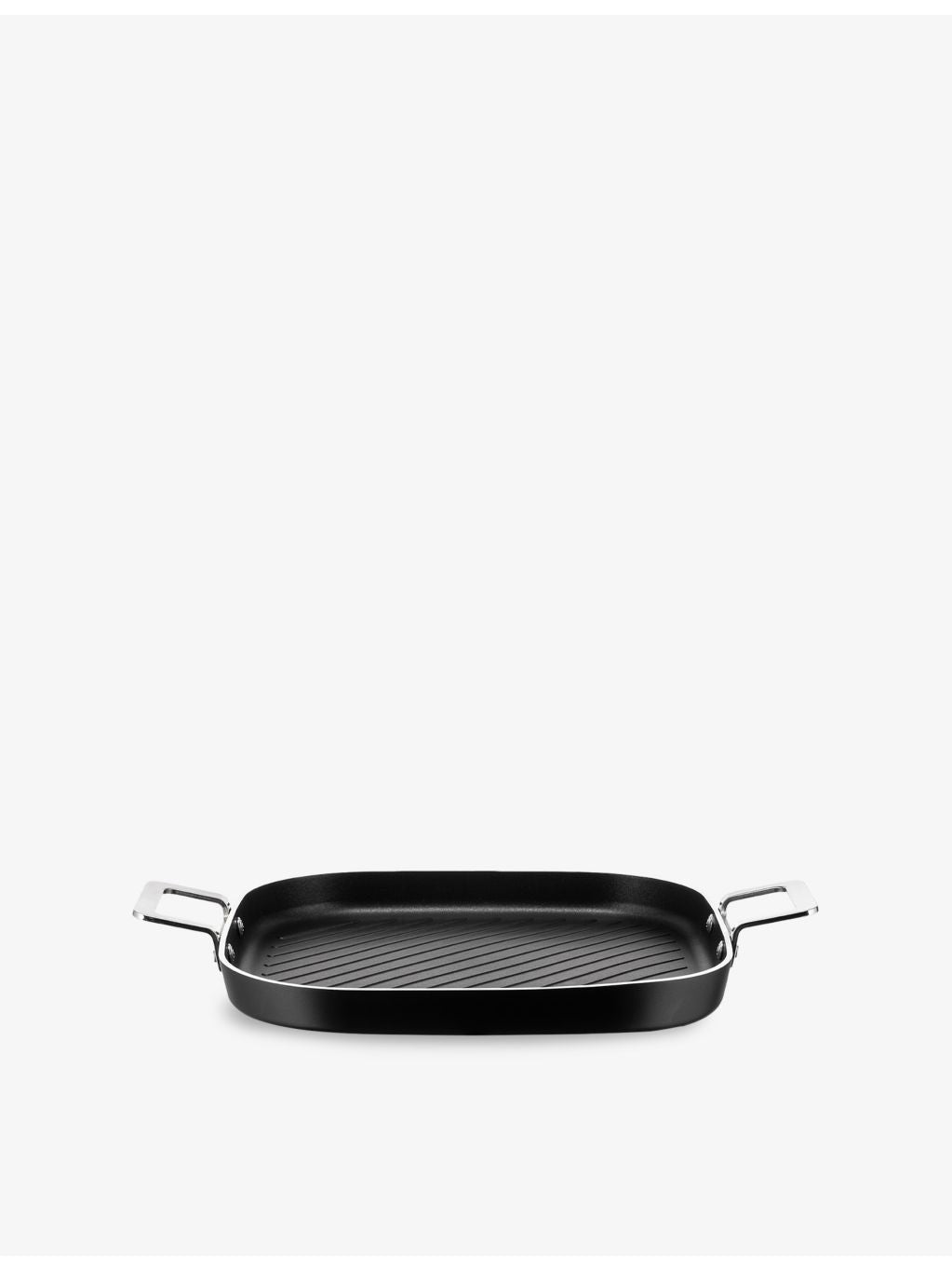 Alessi aluminium and stainless-steel grill pan 29cm - British product