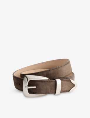 Khaite Benny Suede Belt