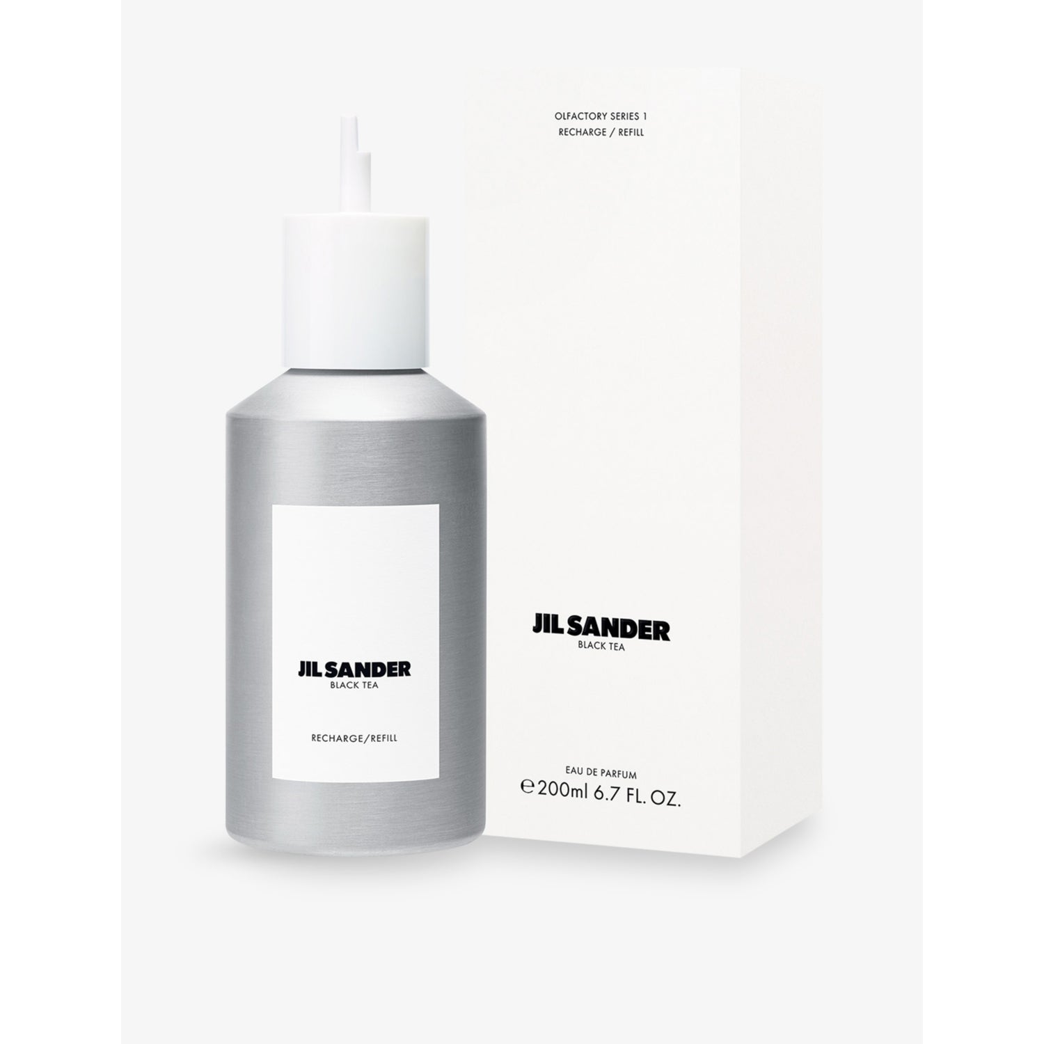 Jil Sander Black Tea eau de parfum refill, imported from the UK