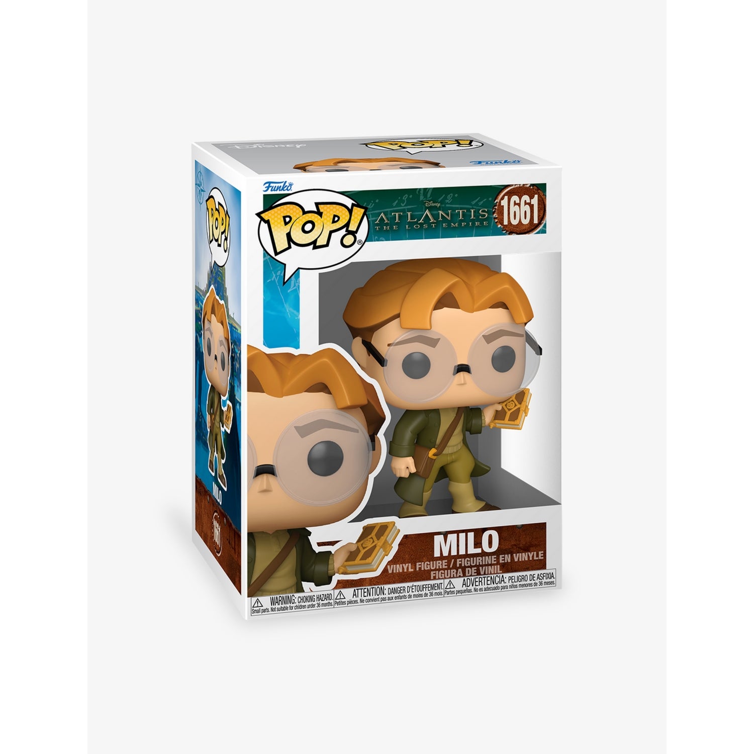 Funko Pop Milo vinyl figure 9.7cm, imported from the UK