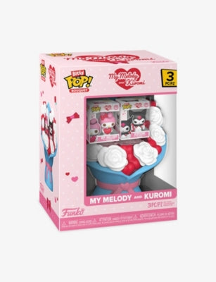 Funko Bitty Pop Bouquet My Melody and Kuromi figure set (British brand)