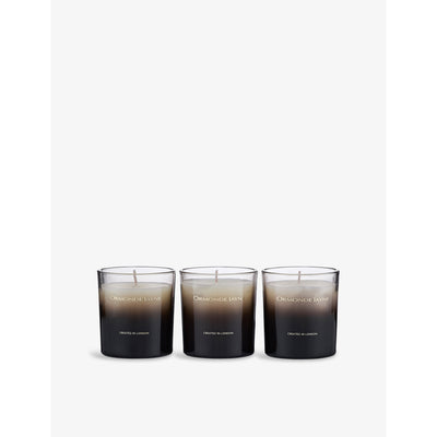 selfridges Ormonde Jayne Amberesque Scented Candle Set of Three 170g- Buy online at McGrocer