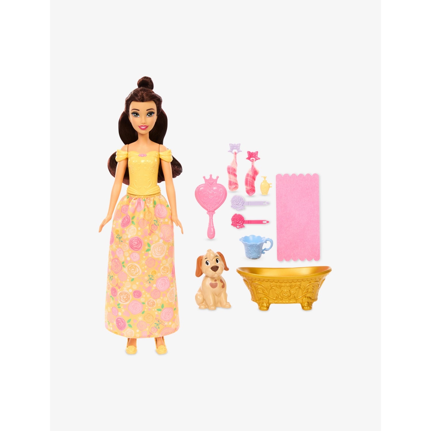 Disney Princess Belle Animal Capsule Playset bath toy, UK version