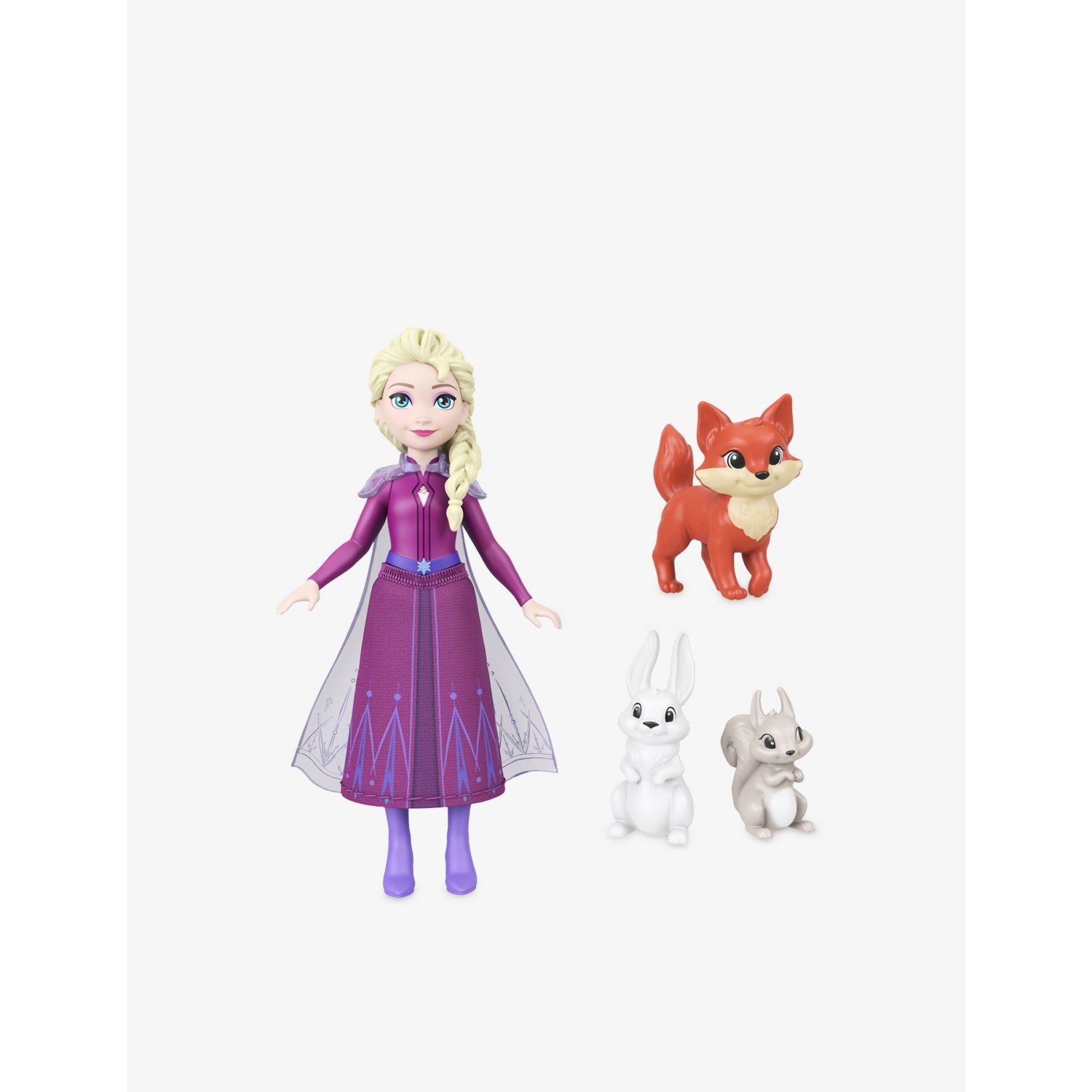 Disney Frozen Winter Animal Fun Playset with Elsa doll (British brand)