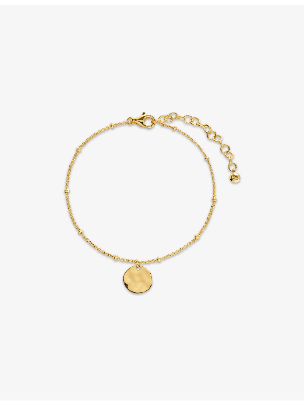 Monica Vinader Siren Muse disc bracelet, imported from the UK