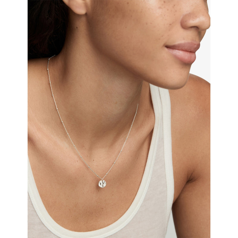 Monica Vinader disc necklace 18ct gold vermeil - British product