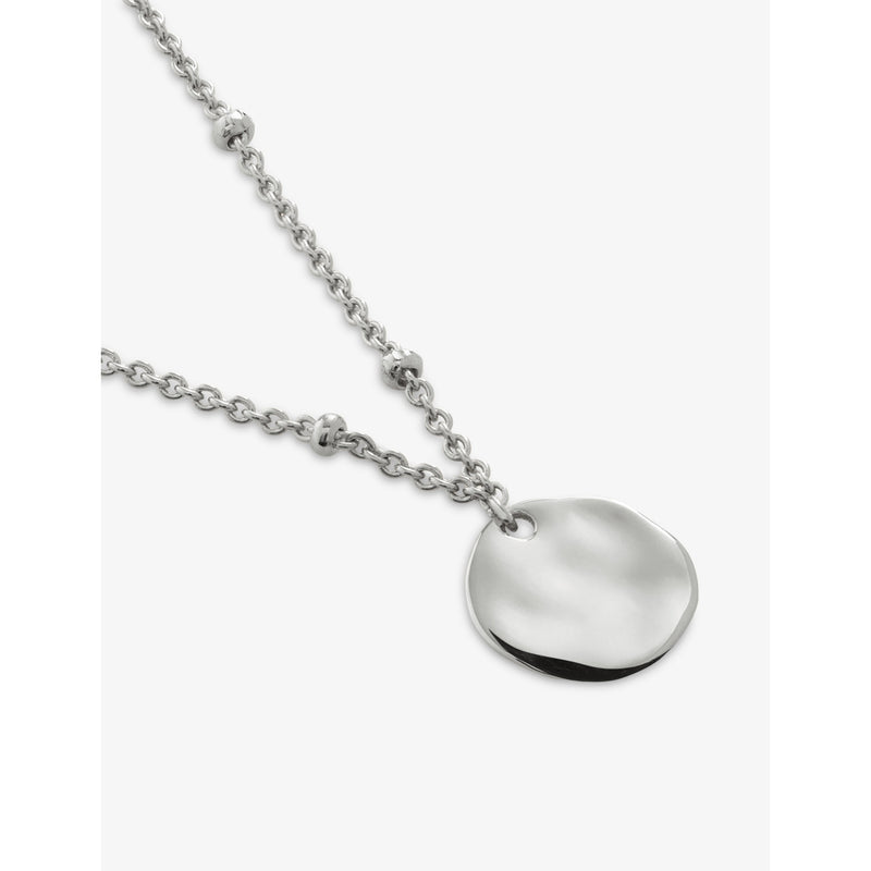 Monica Vinader disc necklace 18ct gold vermeil - British product