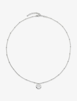 Monica Vinader disc necklace 18ct gold vermeil - British product