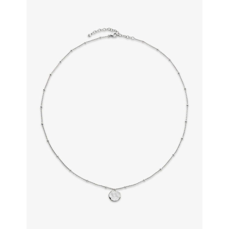 Monica Vinader MV Siren™ Muse Disc 18ct Yellow Gold Vermeil Chain Necklace