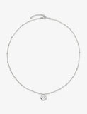 Monica Vinader disc necklace 18ct gold vermeil - British product