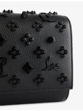 Christian Louboutin Paloma Loubinthesky spike leather clutch bag (British brand)