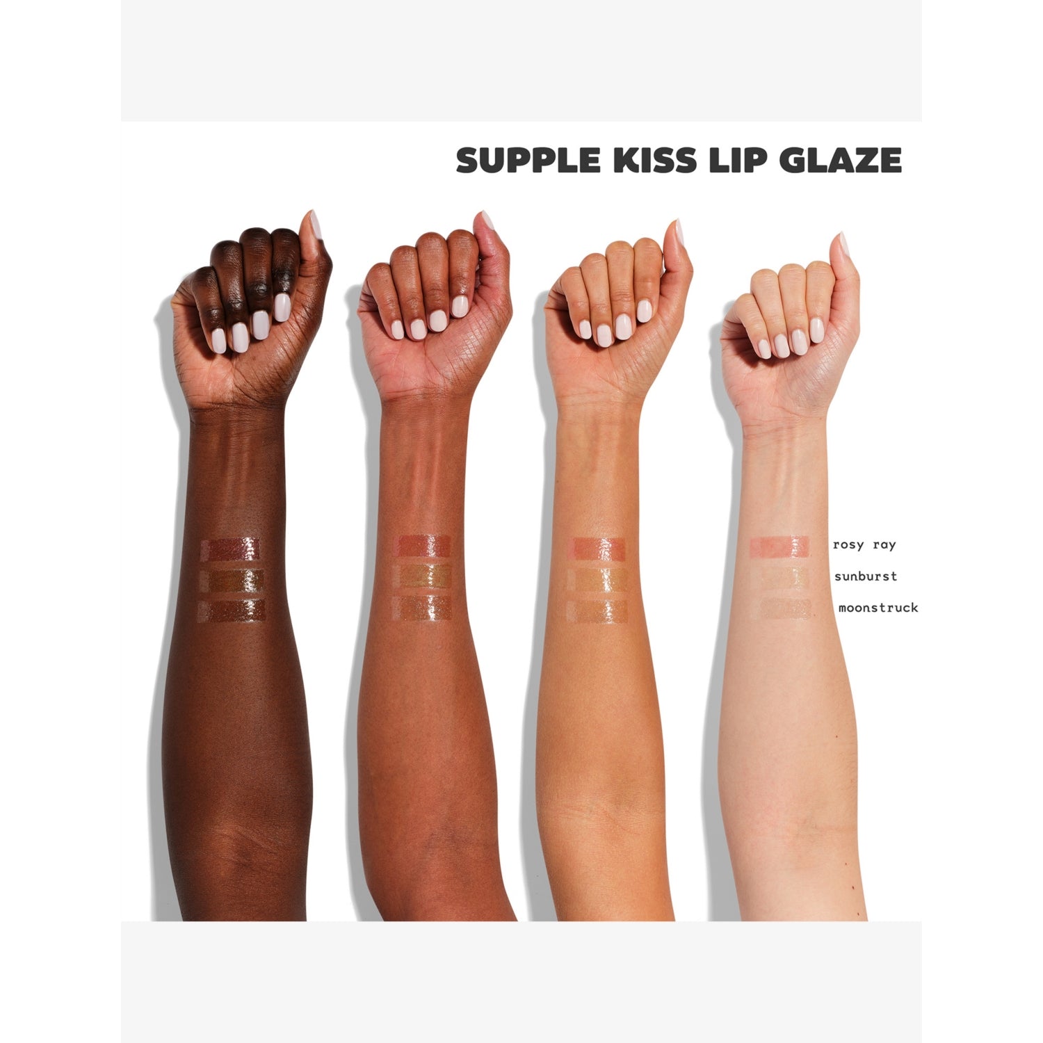 Kylie by Kylie Jenner Supple Kiss Lip Glaze 2.8g, imported from the UK