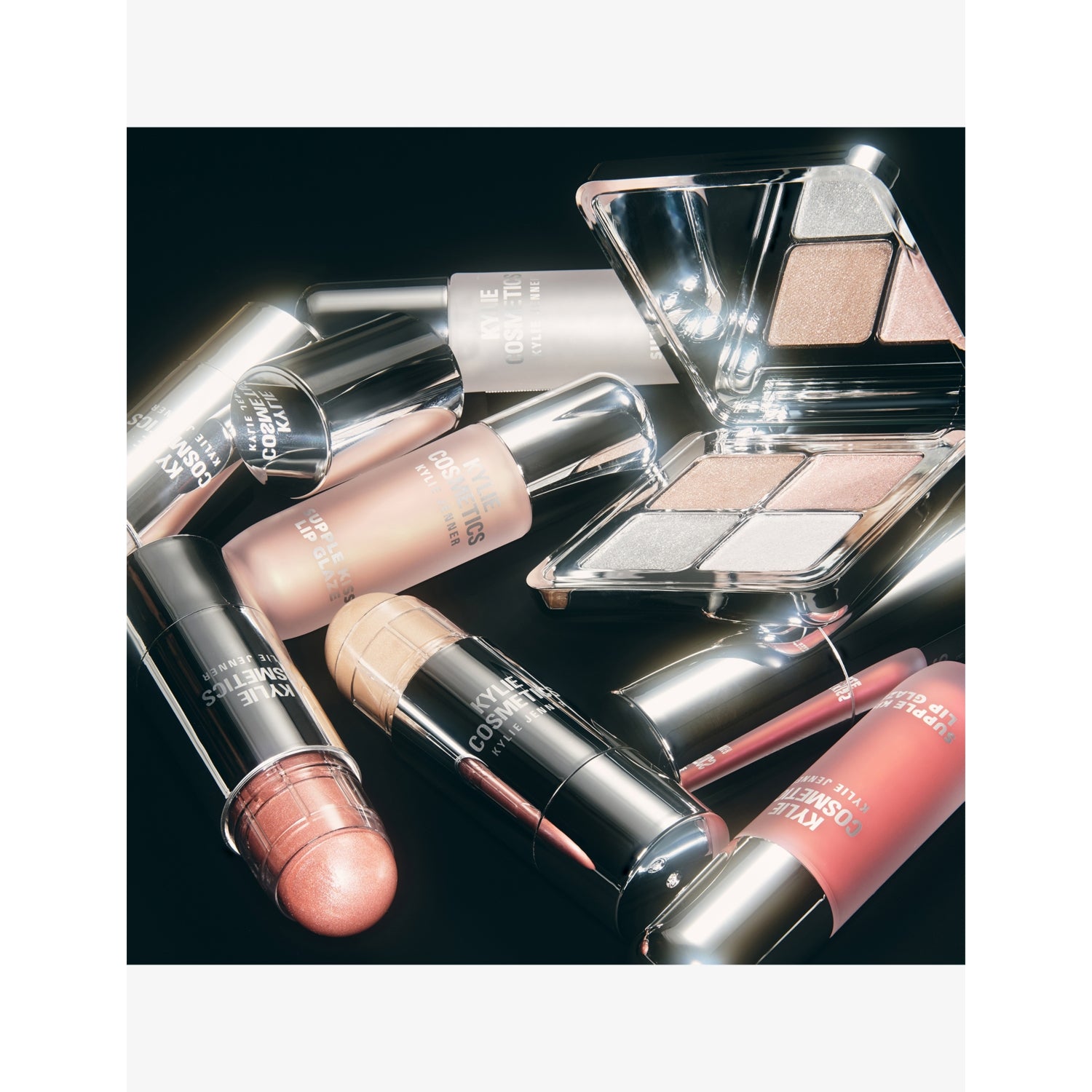 Kylie by Kylie Jenner Supple Kiss Lip Glaze 2.8g, imported from the UK
